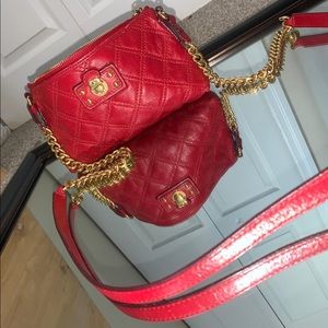 Marc Jacobs Quilted Lambskin Mini Crossbody purse